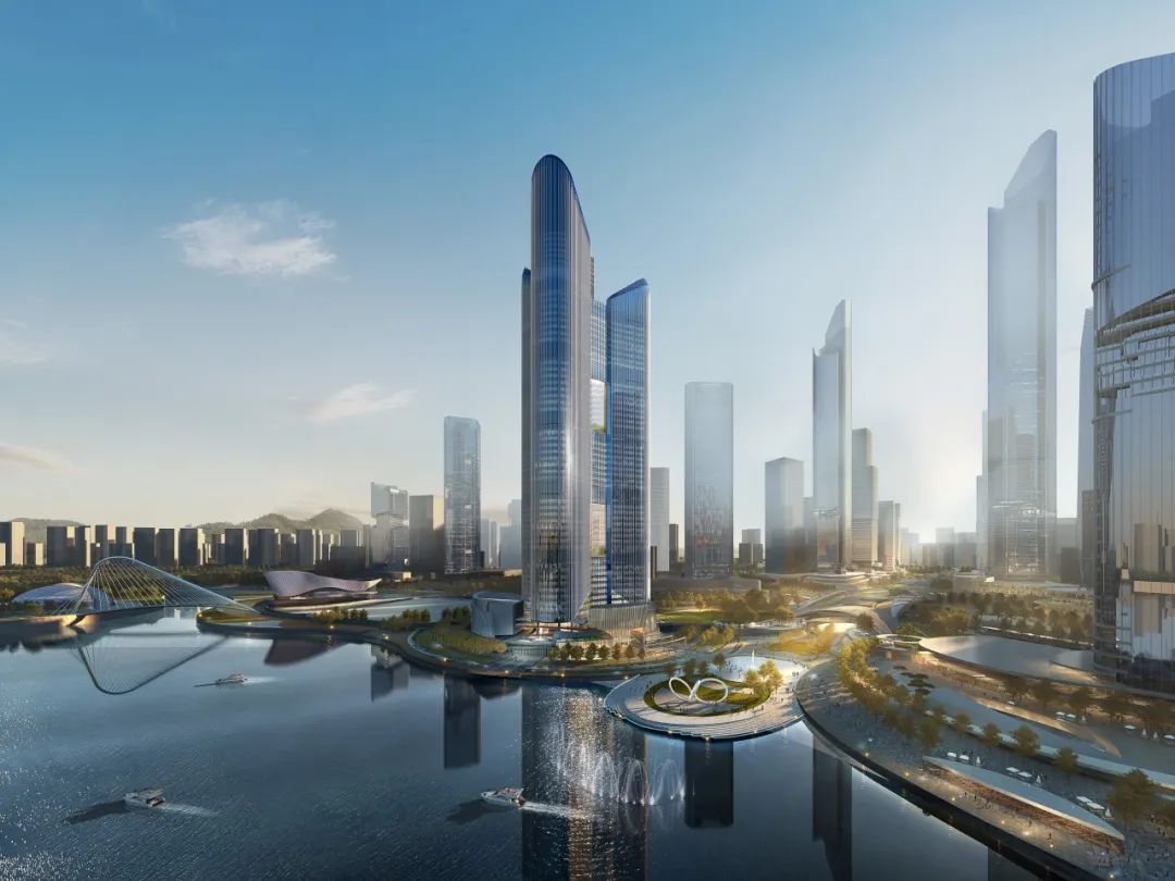 Menara Pengetahuan Bandar Pengetahuan China-Singapura Guangzhou